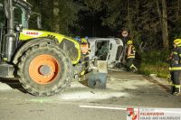 _2025-09-08 Verkehrsunfall B141 Pramwald Traktor-10